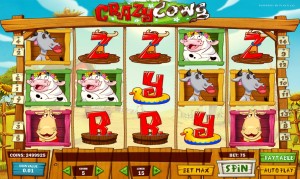 Игровой автомат Crazy Cows