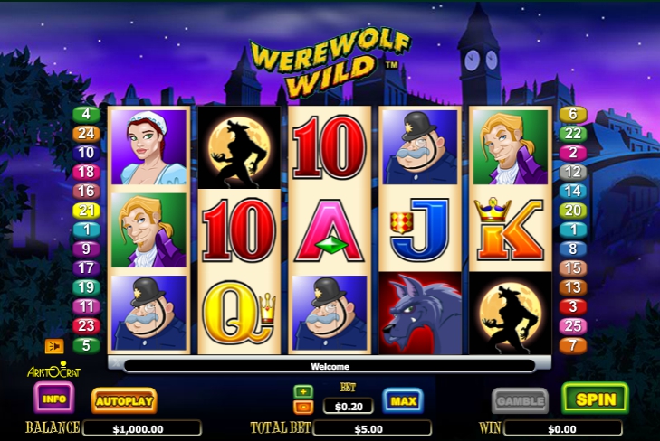 Игровой автомат Werewolf Wild